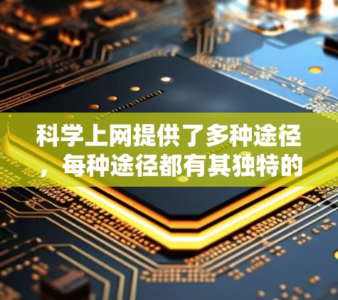 科学上网提供了多种途径，每种途径都有其独特的优势和适用场景。以下是对这些途径的详细分析