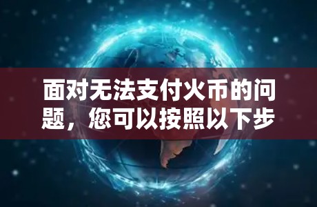 面对无法支付火币的问题，您可以按照以下步骤进行处理