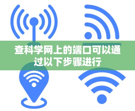 查科学网上的端口可以通过以下步骤进行