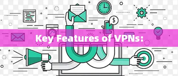Key Features of VPNs: