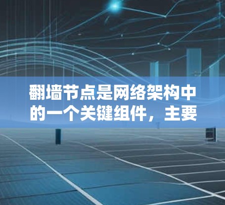 翻墙节点是网络架构中的一个关键组件，主要负责管理网络访问控制和流量管理。以下是关于翻墙节点的详细总结