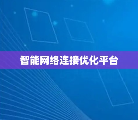智能网络连接优化平台