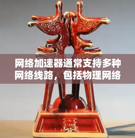 网络加速器通常支持多种网络线路，包括物理网络、无线网络（如Wi-Fi、蓝牙）移动数据网络（MDN、MDT）以及无线路由器网络（WRAN）以下是一些常见的网络加速器线路及其应用场景