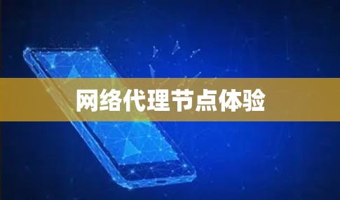 网络代理节点体验 网络代理节点体验