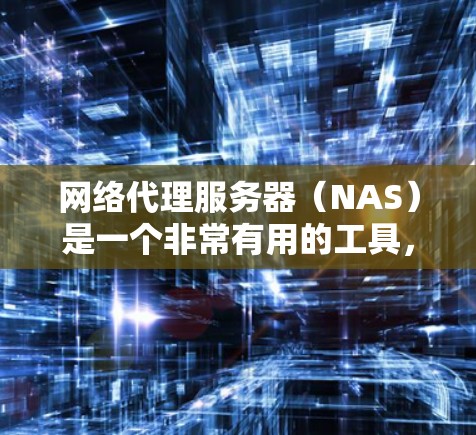 网络代理服务器（NAS）是一个非常有用的工具，适合管理存储、文件传输和网络连接。以下是对下载网络代理服务器的详细分析