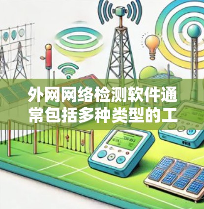 外网网络检测软件通常包括多种类型的工具，以检测网络中的攻击、异常行为、或者恶意软件。以下是一些常见的外网网络检测软件及其适用场景