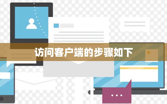 访问客户端的步骤如下